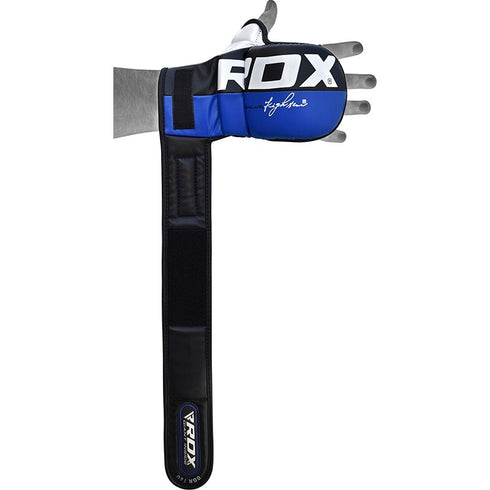 RDX T6 MMA GRAPPLING GLOVE(Blue)-2